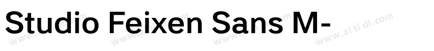 Studio Feixen Sans M字体转换